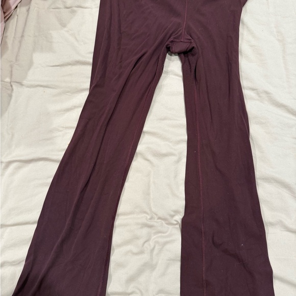 Athleta Elation Deep Maroon Leggings sz XL - Picture 7 of 8